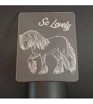 Lampe led tactile cheval...