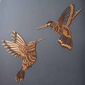 Couple de colibris