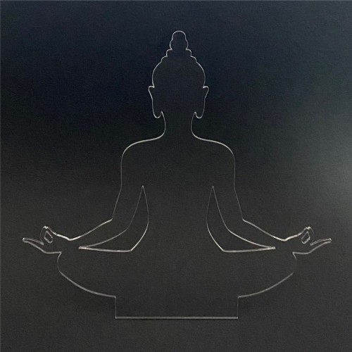 bouddha plexiglas à graver lampe led bouddha plexiglas à graver lampe led