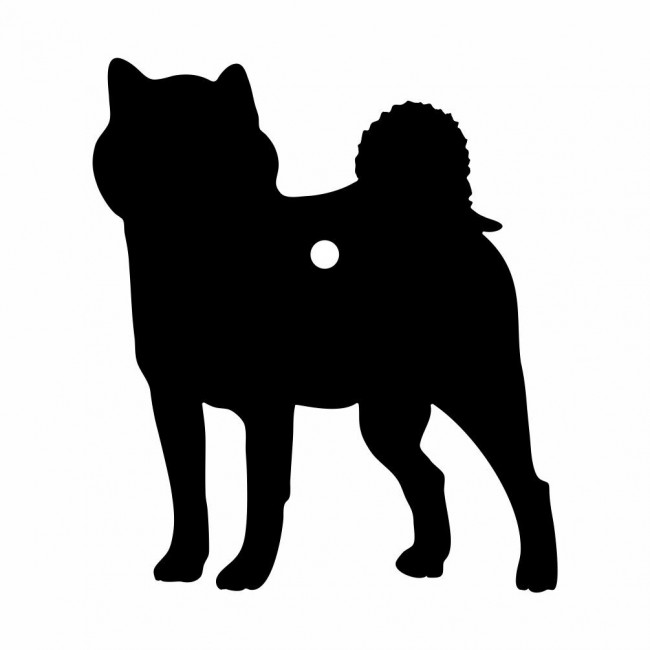 Pendentif chien Shiba inu (lot de 10 pièces)