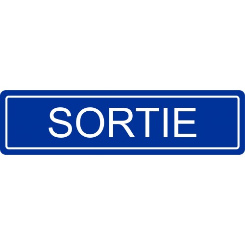 Plaque sortie Plaque sortie