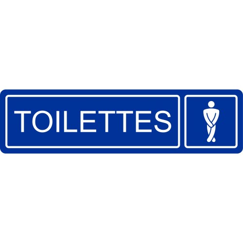 Plaque toilettes homme Plaque toilettes homme