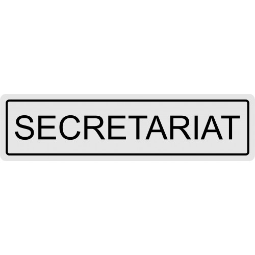 Plaque porte Secretariat Plaque porte Secretariat