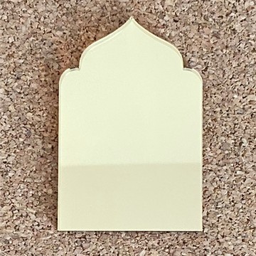 Plaque arabique plexiglas 39cm/59cm (divers coloris)
