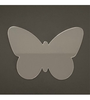 plaque papillon plexiglas