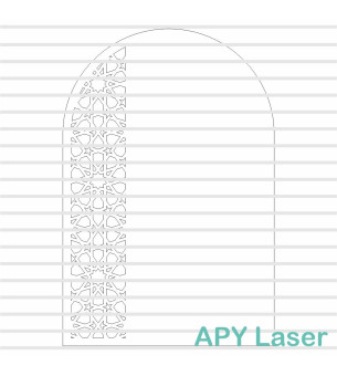 Fichier plaque arche motif...