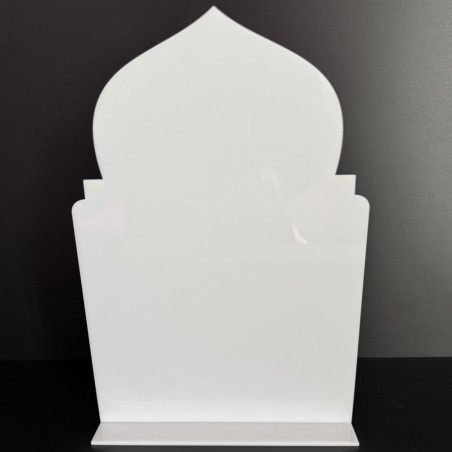 présentoir mosquée Plexiglas