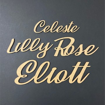 Réservé Marques places prénoms MDF (85pièces)