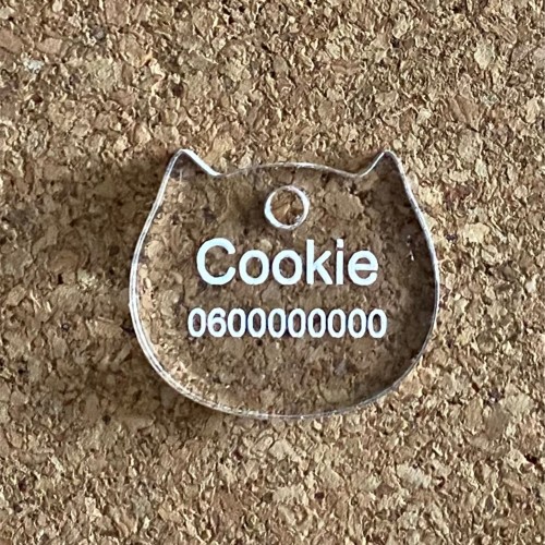 Médaille collier chat Médaille collier chat