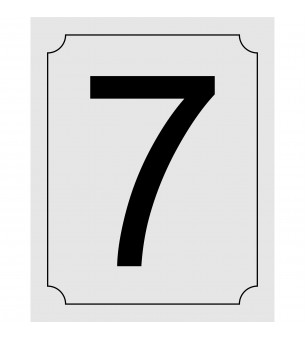 Numéro de maison 7