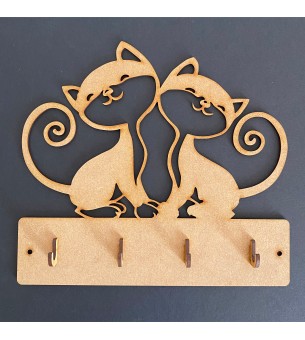Plaque de porte-clés couple...