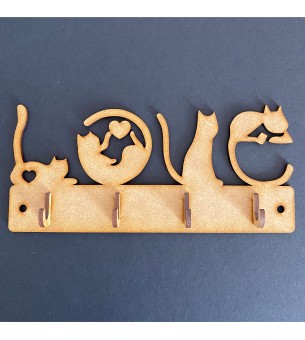 Plaque de porte-clés love...