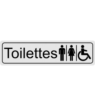 Plaque toilettes