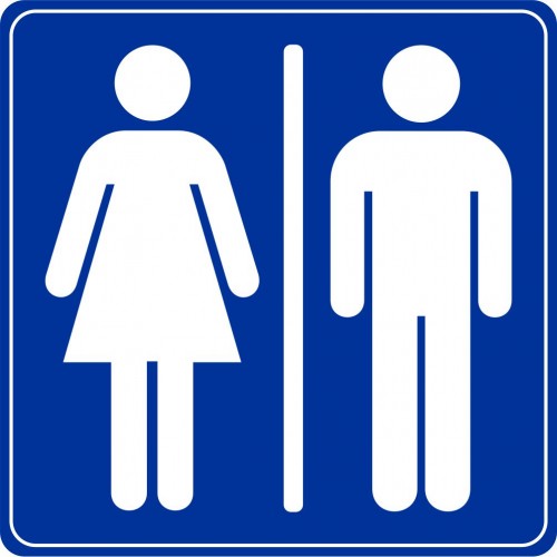 Plaque porte toilette homme femme Plaque porte toilette homme femme
