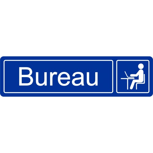Plaque porte bureau Plaque porte bureau