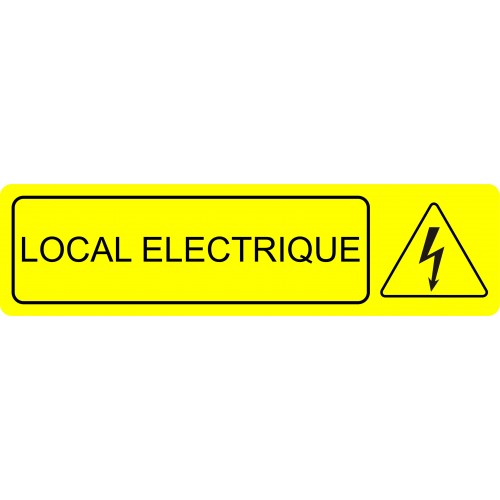 Plaque local électrique Plaque local électrique