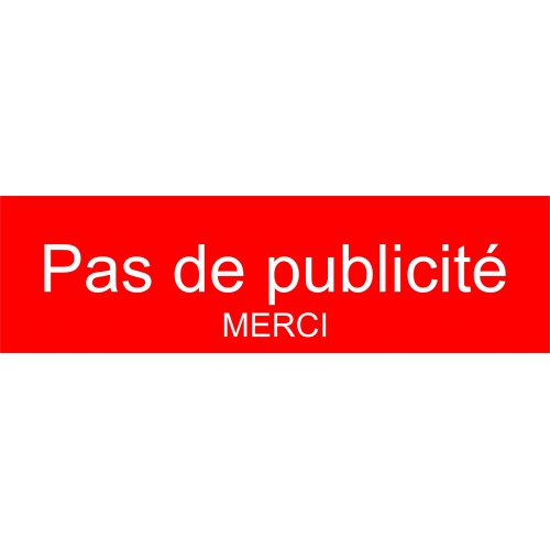 pas de publicité pas de publicité
